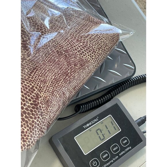 Vintage 90s HMJ Pleated Midi Skirt Size Medium Animal Print Deadstock NEW - Picture 8 of 8